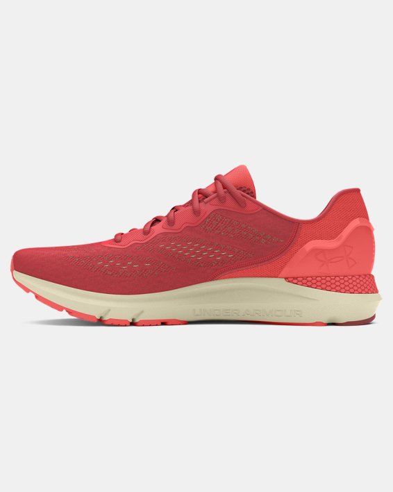 女士UA HOVR™ Sonic 6跑鞋 in Red image number 1